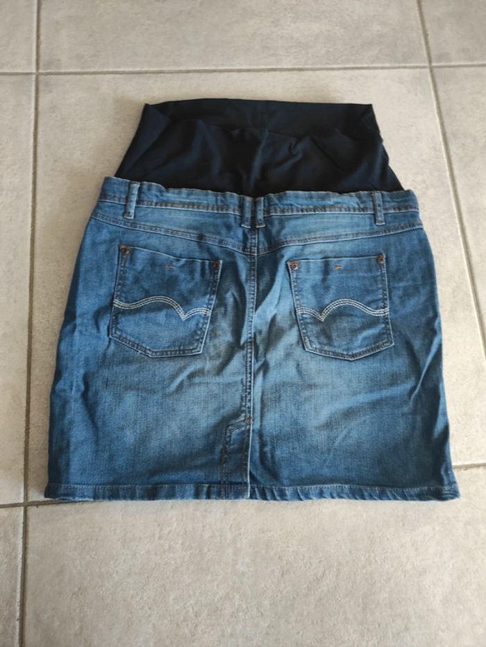 Jupe en jean grossesse Gémo 44 - photo numéro 2