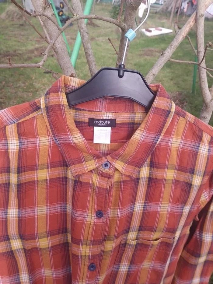 Chemise à carreaux femme - photo numéro 2