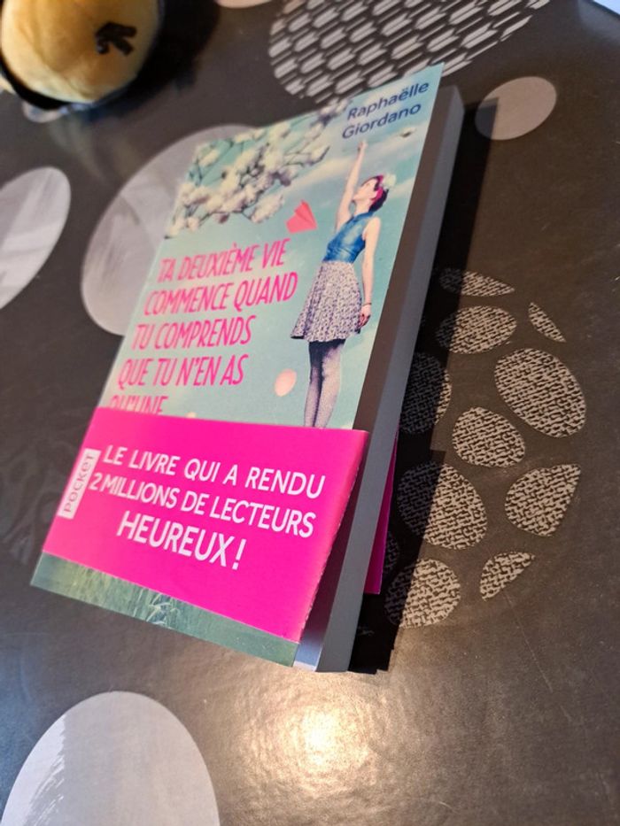Livre "Ta deuxième vie commence quand tu comprends que tu n'en as qu'une" de Raphaëlle Giordano - photo numéro 3
