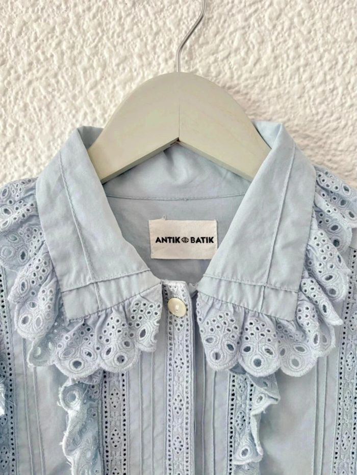 Chemise Antik Batik Diane bleue / taille S - photo numéro 3