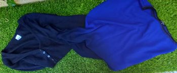 Lot 2 hauts Boléro Camaieu et pull Morgan taille S