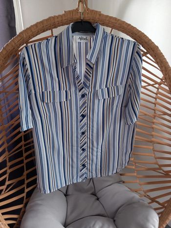 Chemise à rayure femme taille 48
