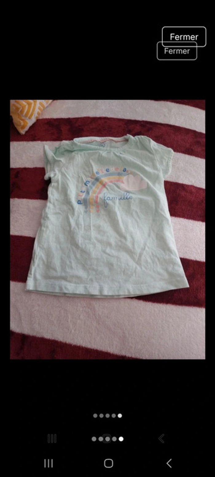 Tee-shirt fille 24mois - photo numéro 5