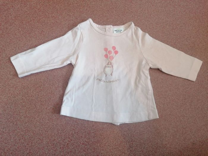 T shirt manches longues bébé