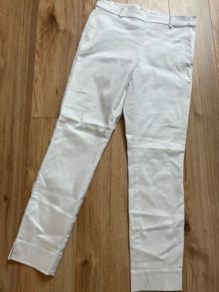 H&M pantalon blanc