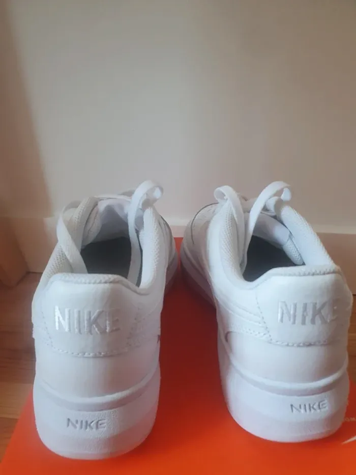 Nike Plateforme Court Vision Alta "full white"(42) - photo numéro 6