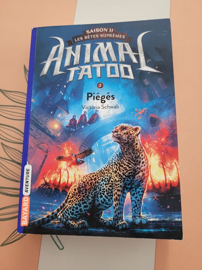 livre animal tatoo piégés (5e)