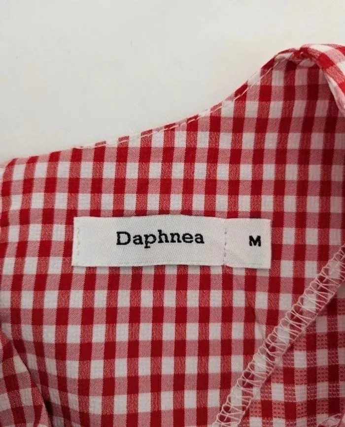 Blouse à carreaux - Daphnea - taille M - photo numéro 3