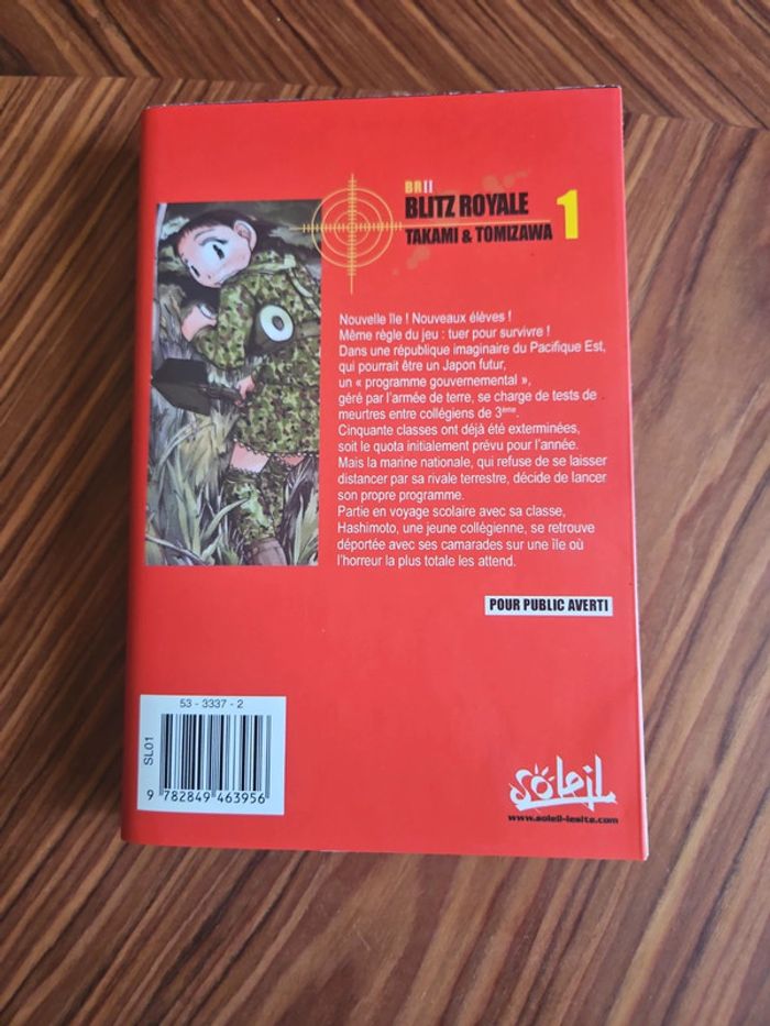 Manga blitz royal 1 - photo numéro 2