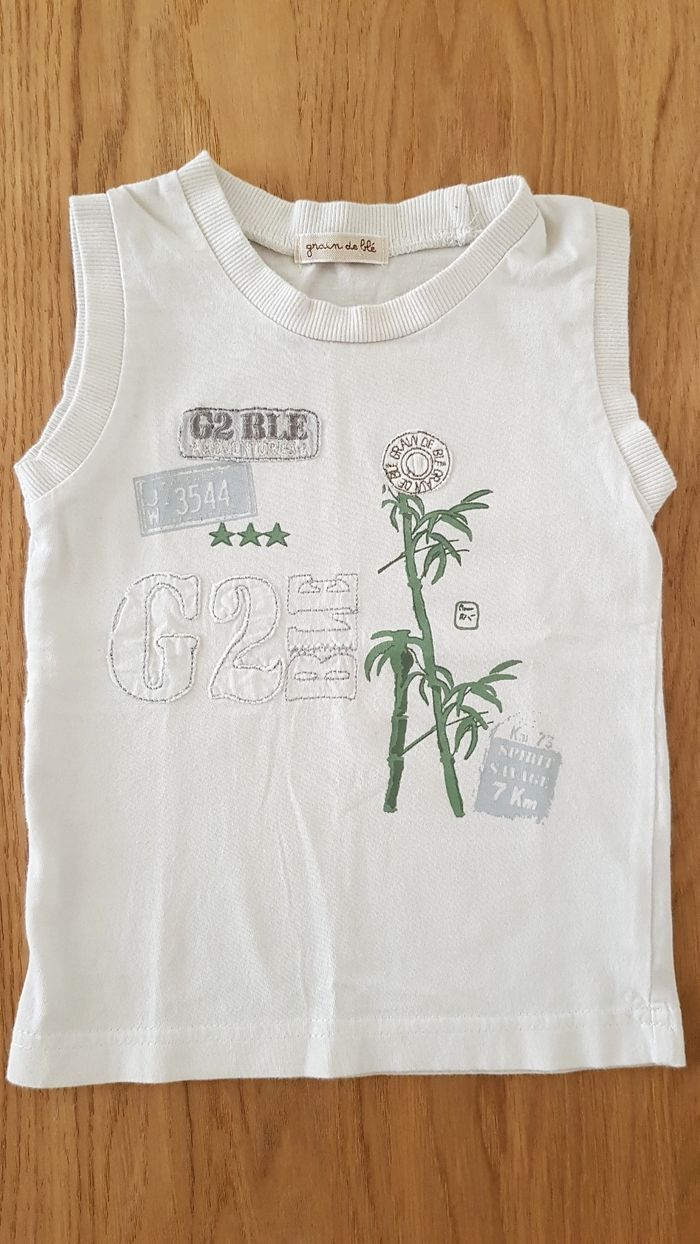 Lot de 4 tee-shirts garçon 2 ans - photo numéro 7