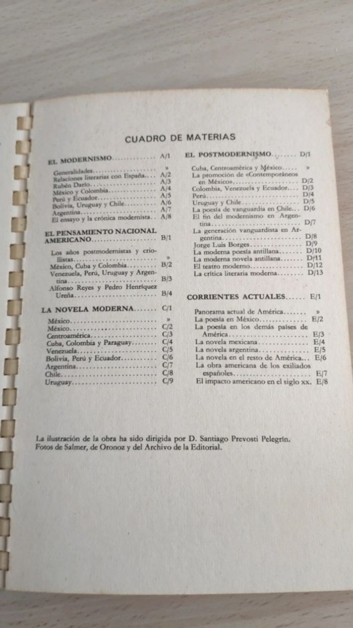 Livre Atlas de literatura latinoamericana siglo XX Baqué littérature latino américaine - photo numéro 7