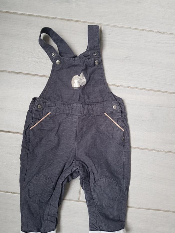 Salopette hiver chaude obaibi garçon 6mois