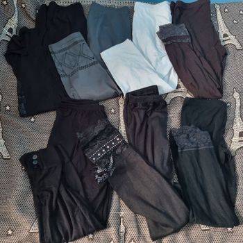 Lot de 7 leggings taille S-M