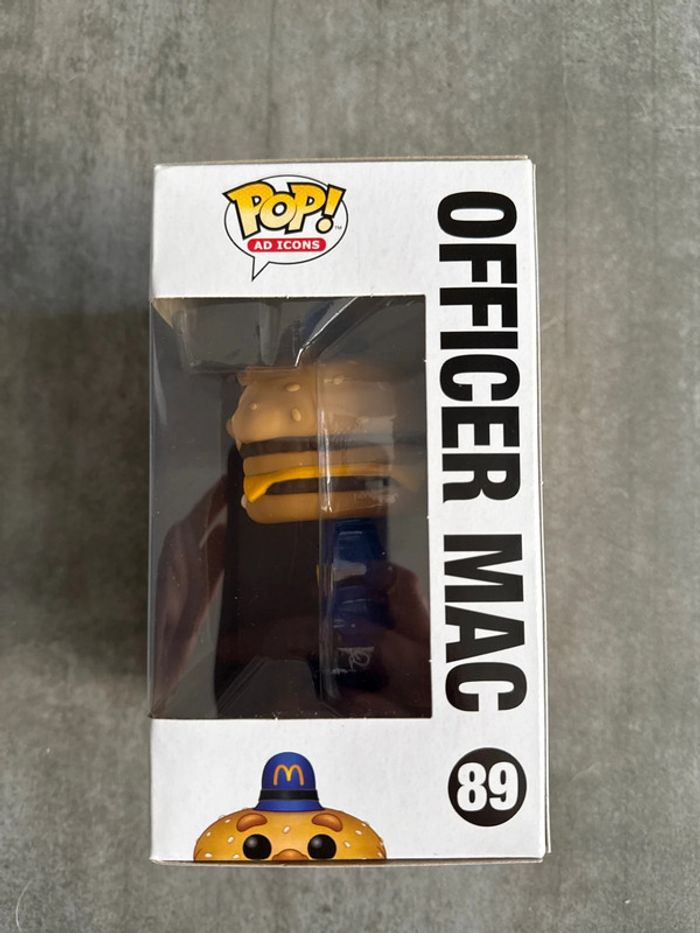 Figurine Funko Pop McDonald’s 89 Officer Mac - photo numéro 4