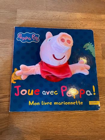 Livre Peppa Pig Mon livre marionnette Joue avec Peppa
