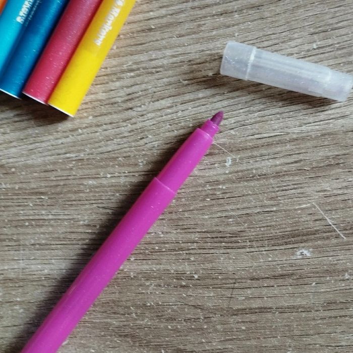 🩷 Lot de 7 feutres glitter markers #emyfleury_scolaire - photo numéro 2