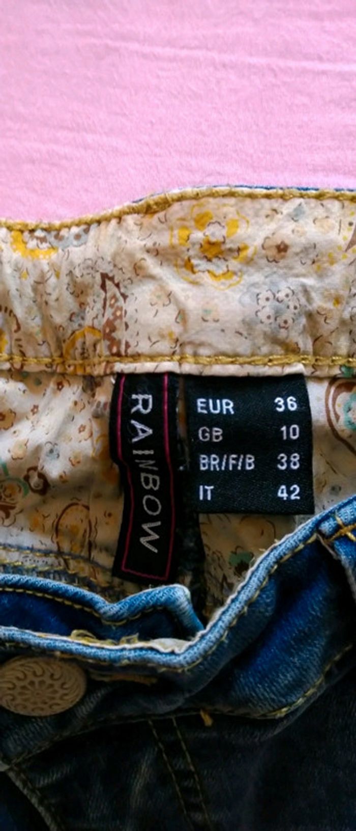 Jeans rainbow - photo numéro 5