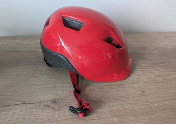 Casque enfant BTwin Rouge