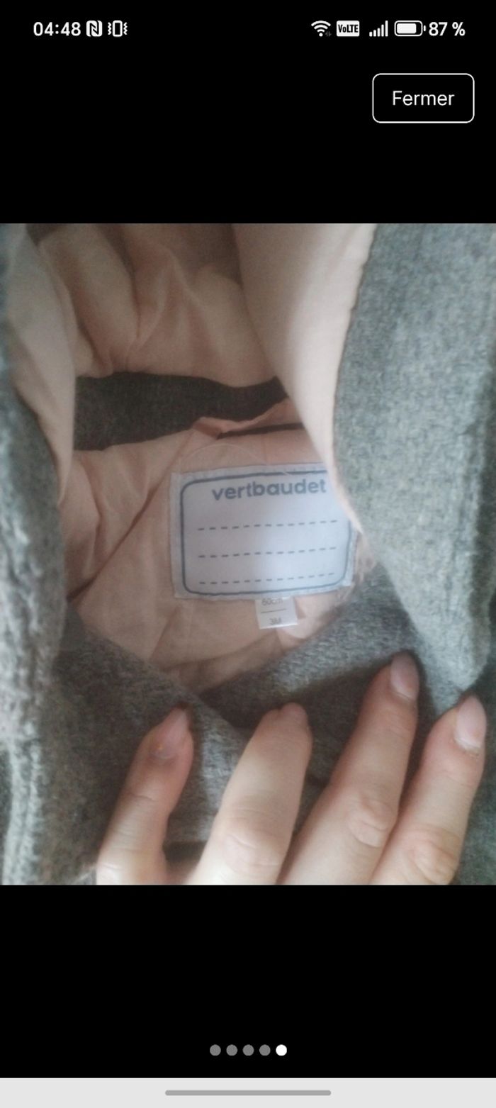 Manteau bébé fille - photo numéro 3