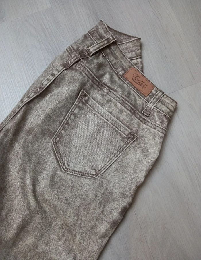Pantalon  bruin dorée Toxik taille 38 - photo numéro 5