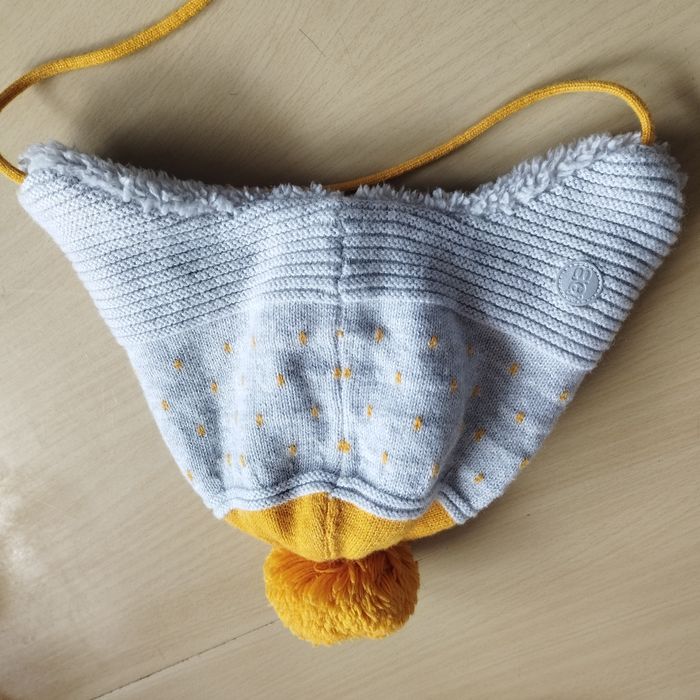 Bonnet à pompon fourré Okaïdi - photo numéro 2