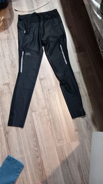 Legging de sport kalenji xs gris noir *