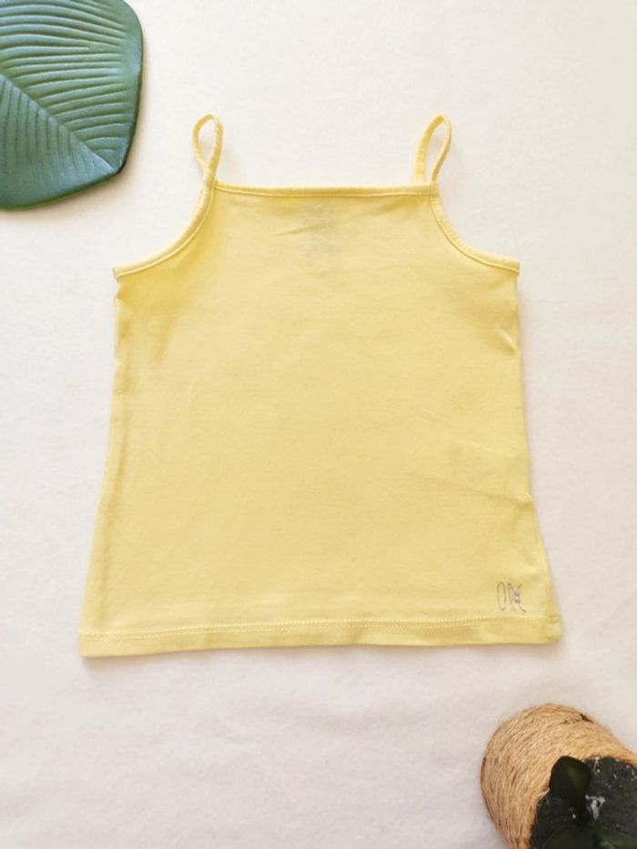 Débardeur jaune uni fines bretelles Orchestra 18 Mois - photo numéro 5