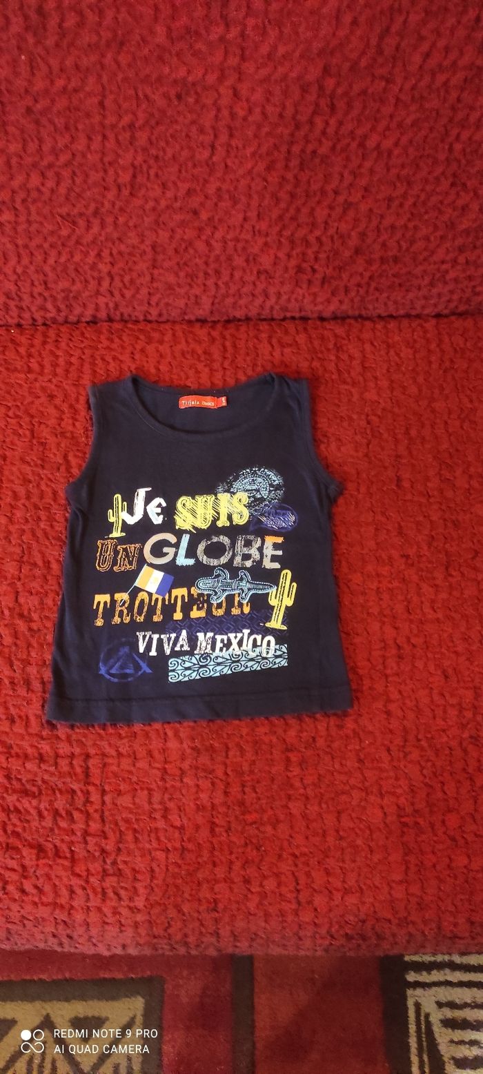 Débardeur garçon Tissaia 4 ans - photo numéro 2