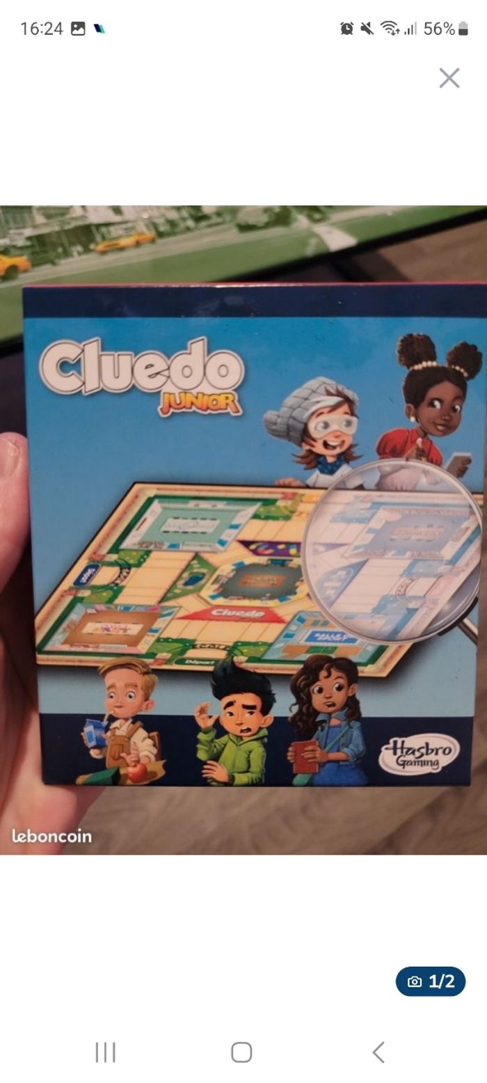Mini-jeu de voyage Cluedo Junior