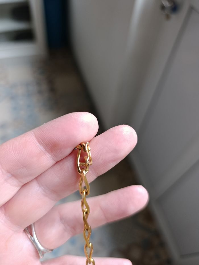 Collier Mura plaqué or - photo numéro 4