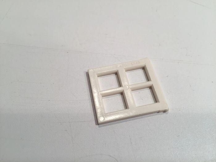 lot x2 Volet pour fenêtre 2x4x3 blanc 4133 pièce détachée Lego #A14 - photo numéro 2