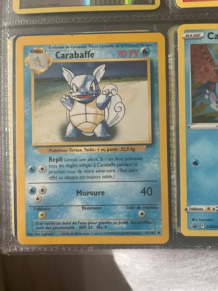 Carte Pokemon ancienne édition - photo numéro 11