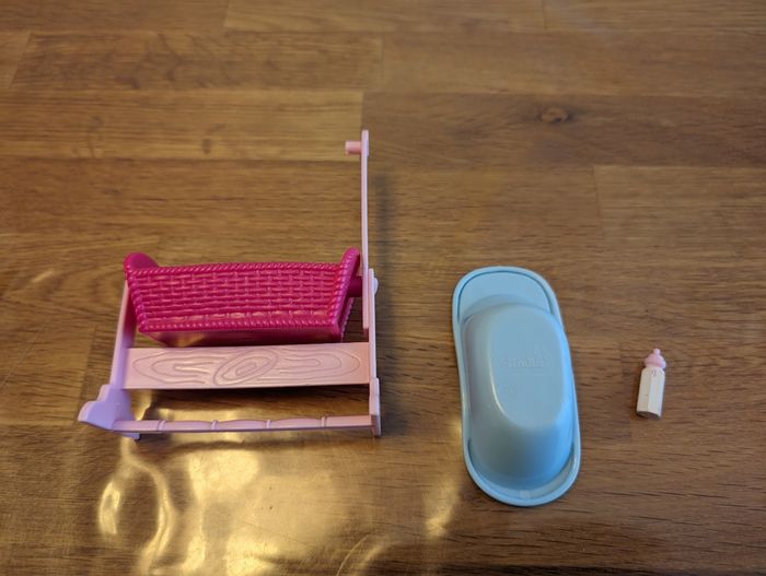 Lot d'accessoires bébé pour poupée 30 cm - photo numéro 4