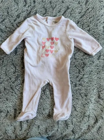 Pyjamas fille Verbaudet - 3 mois