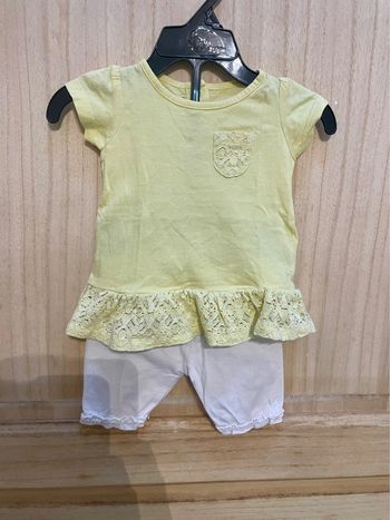 Ensemble été fille - 3 mois