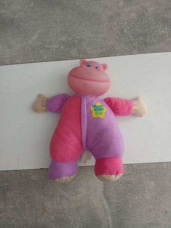 Peluche vintage hippopotame
