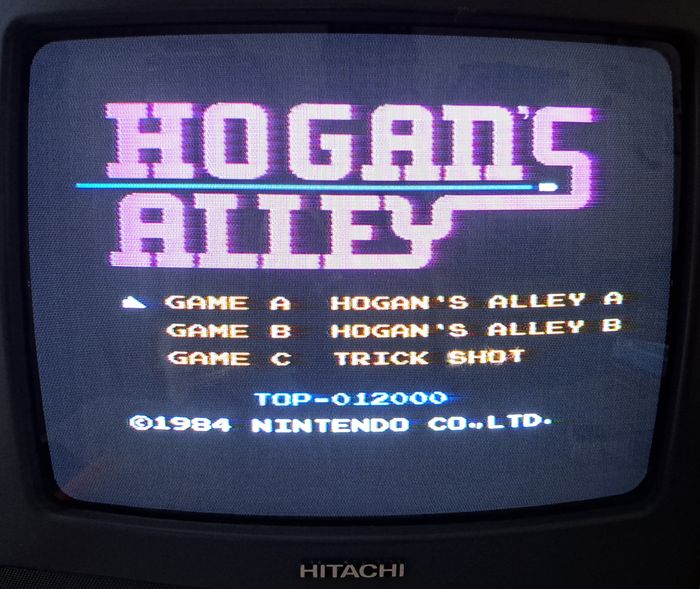 🎮 Hogan's Alley en boite + pistolet Zapper Nintendo NES - photo numéro 5