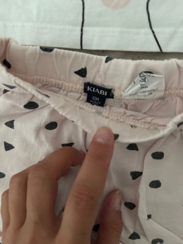 Pyjama 2 pièces Kiabi 12m tbe - photo numéro 3