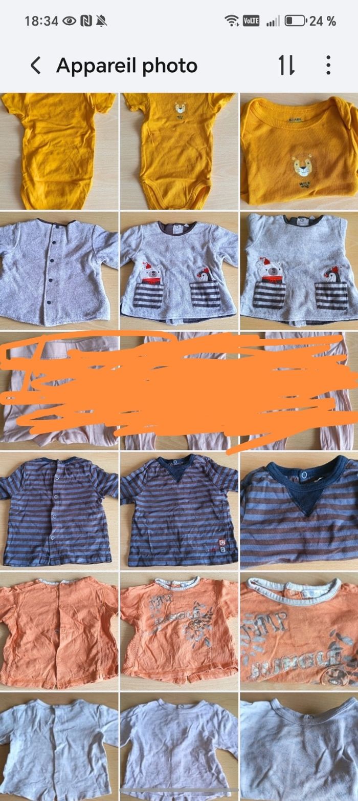 Lot vêtements garçon 9 mois - photo numéro 6