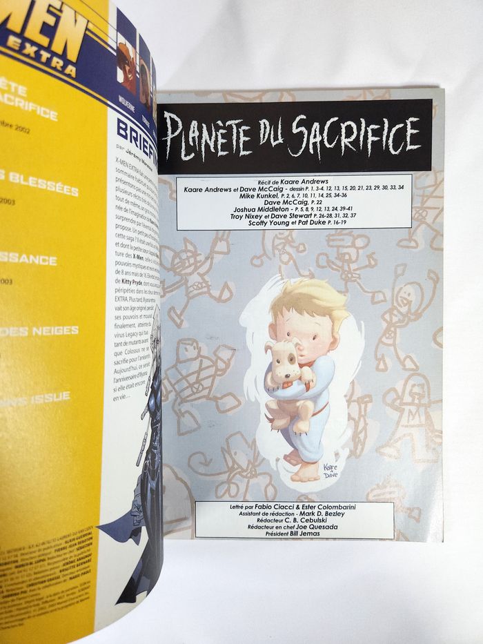 X-Men Extra N°41 Marvel - Panini Comics - Novembre 2003 - photo numéro 4