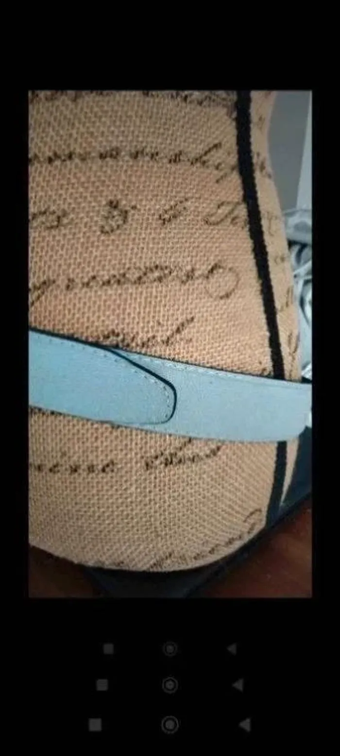 Ceinture suédine grise 120 cm boucle argenté - photo numéro 5