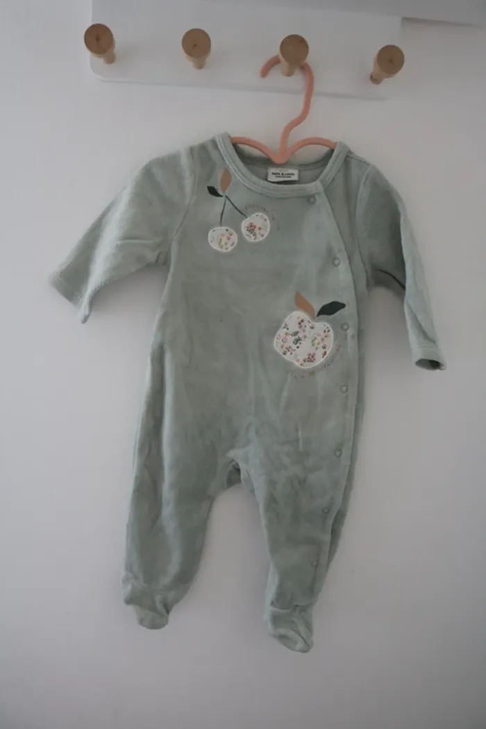 Lot pyjamas hiver fille 3 mois - photo numéro 3