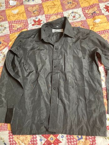 Chemise noire taille 8 ans garçon Esther Paris