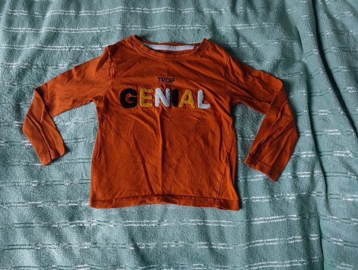 Tee shirt manche longue trop génial