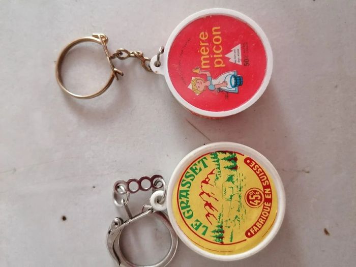 lot de 15 porte cle theme fromage - photo numéro 7