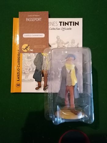 Tintin Figurine n 58 Laszlo Carreidas