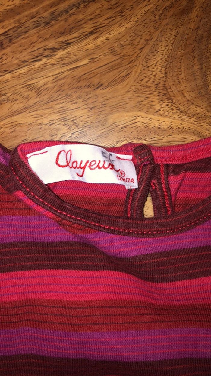 T- shirt manches longues Clayeux 1 an - photo numéro 3