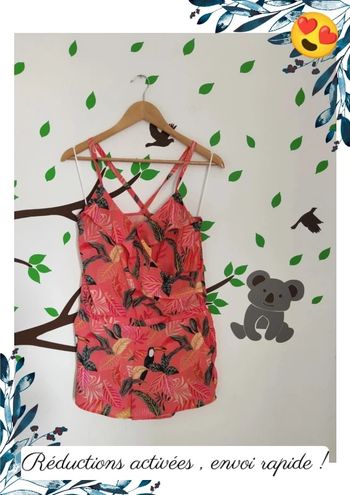 Combi short femme