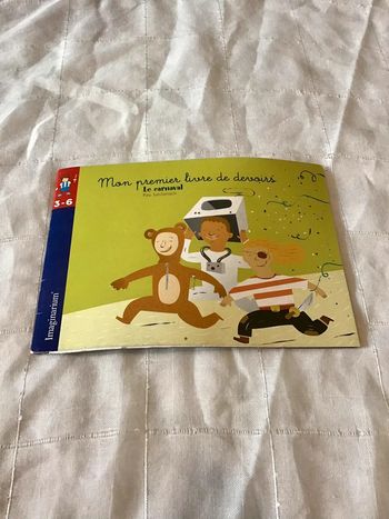 Livre Mon premier livre de devoirs Le carnaval 3-6 ans