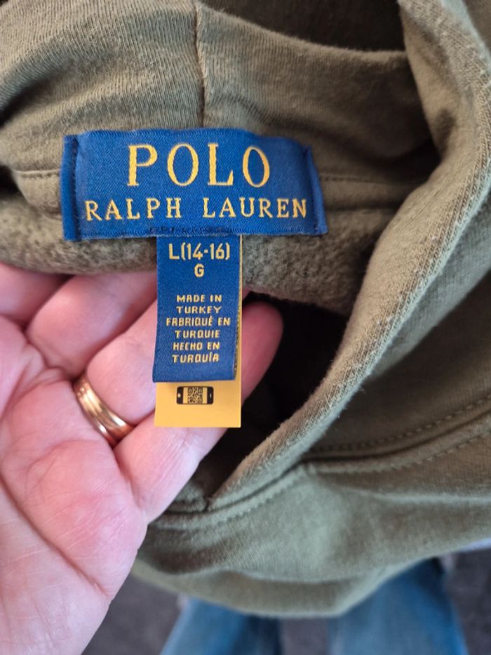 Pull capuche ralph lauren - photo numéro 3